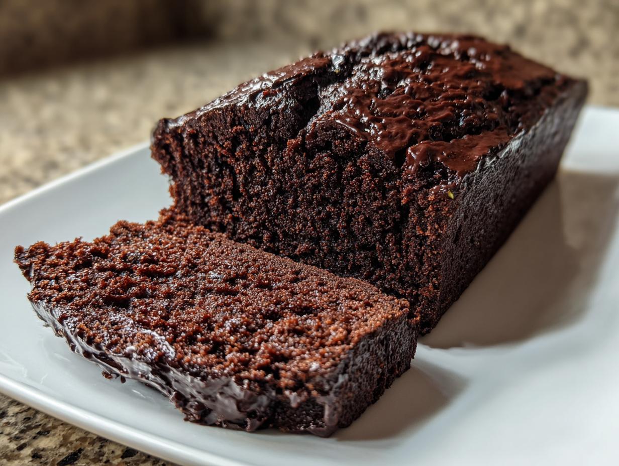 Devilish Fudgy Keto Chocolate Zucchini Bread: Just ~5 Net Carb