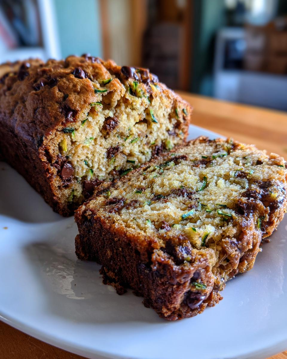 Guilt-Free Chocolate Chip Zucchini Bread Delight! - detail 3