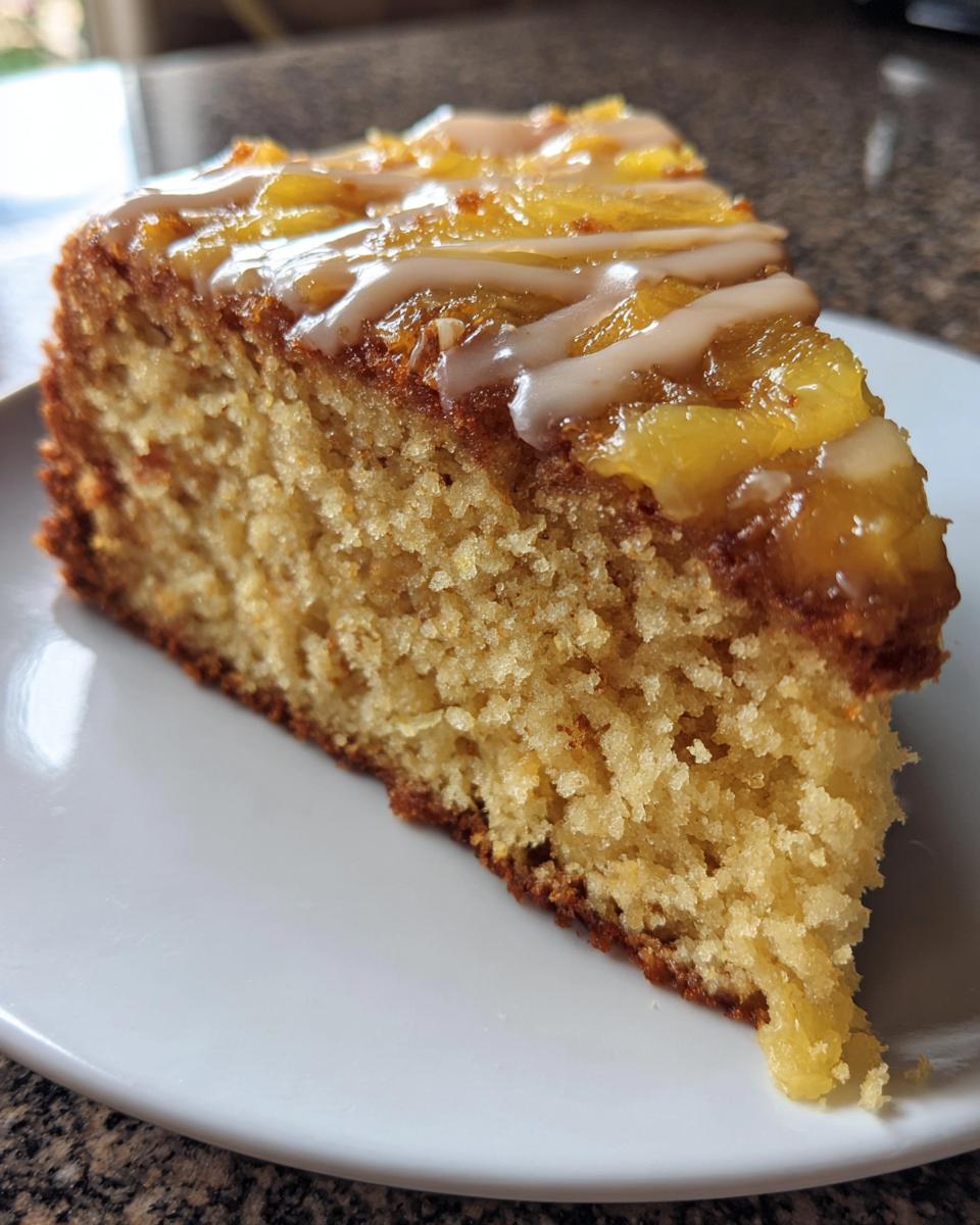 Juicy Pineapple Heaven Cake - detail 1